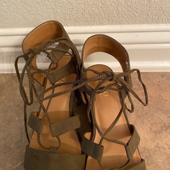Franco Sartos strapy platform sandals - Picture 3 of 6